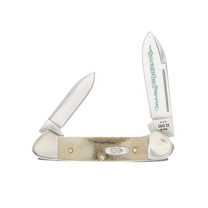 Case Stag Baby Butterbean Green Scroll