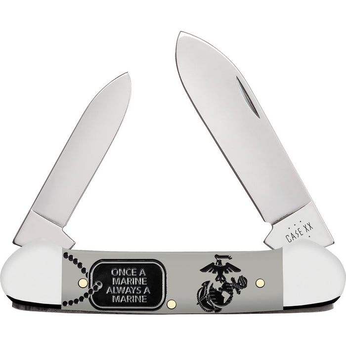 Case 13207 - Grey Synthetic Smooth USMC Canoe (42131 SS)