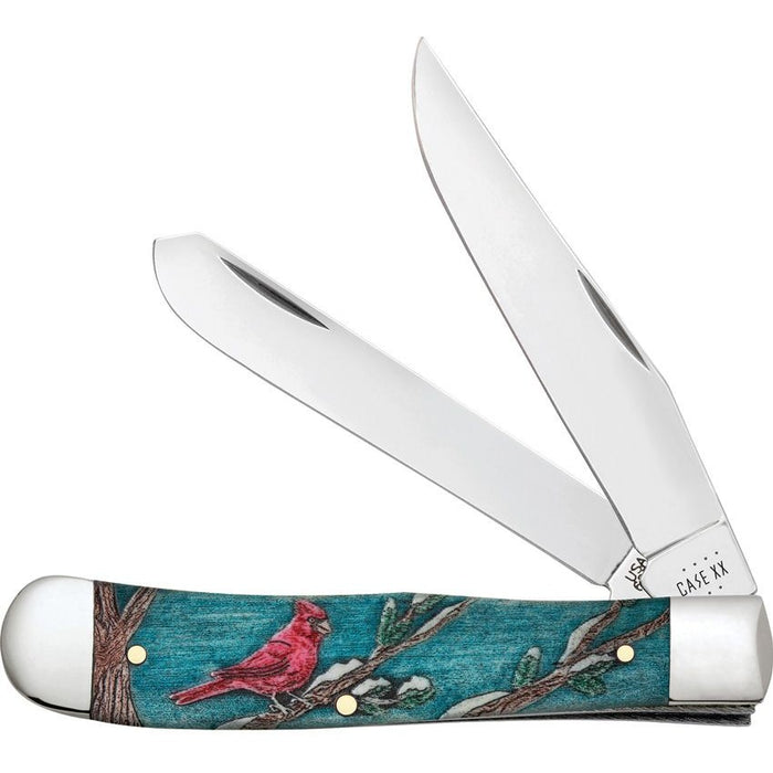 Case 39159 - Cardinal Natural Bone Color Wash Trapper