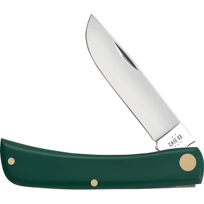 Case 64536 - Smooth Synthetic Spruce Green Sod Buster Jr.