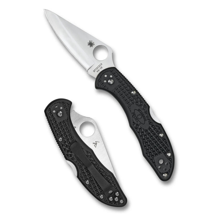 Spyderco C11PBK - Delica 4 Lightweight Black Plainedge