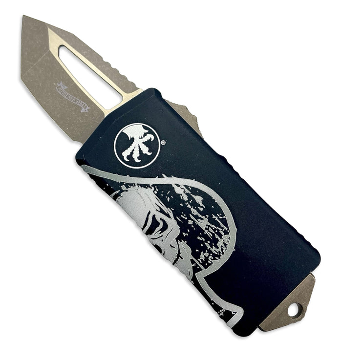 Microtech 158-13DCS - Exocet T/E Signature Series Death Card Bronzed Apocalyptic Standard