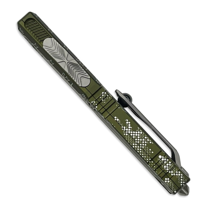 Microtech 11224-10ODHR - Ultratech D/E Gen IV OD Green Hero Stonewash Standard