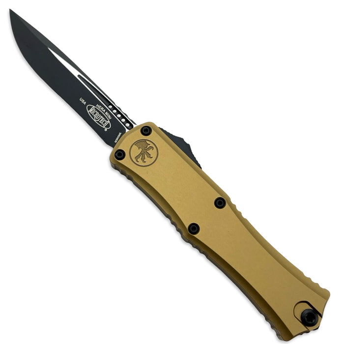 Microtech 1705M-1TA - Hera II Mini Recurve Tan Standard