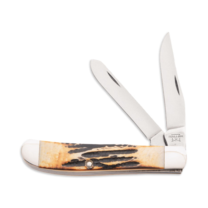 Bear & Son 507 - Genuine India Stag Bone Mini Trapper