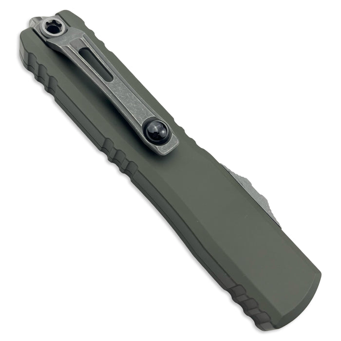 Microtech 11224-1MG-C21Z13 - Ultratech D/E Gen IV Cerakote Moss Green Standard