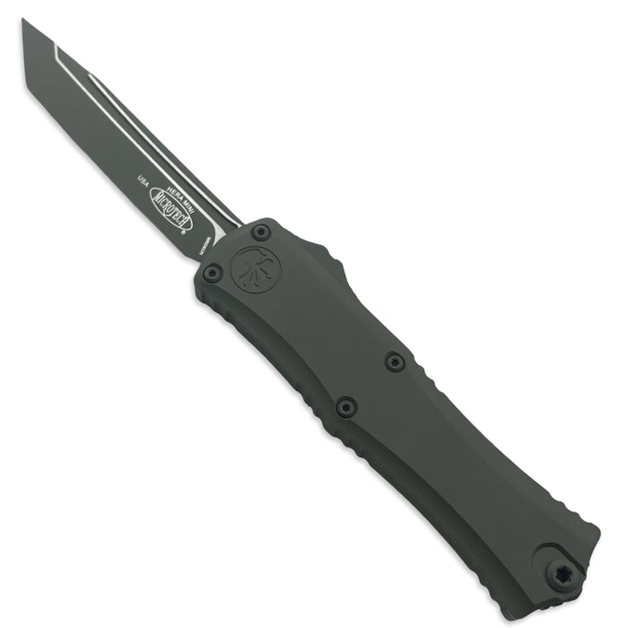 Microtech 1704M-1CMG - Hera II Mini T/E Cerakote Moss Green Standard