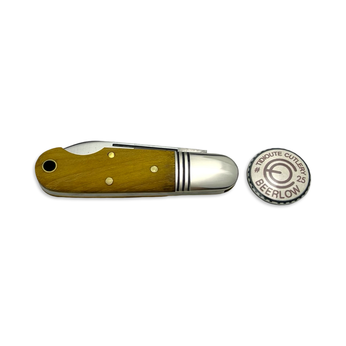 Great Eastern Cutlery 252123 - Tidioute Cutlery Beerlow Osage Orange