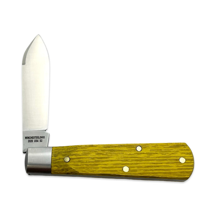 Dollar Knife Co. Osage Orange - Orange Shield