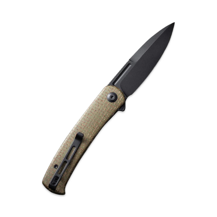 Civivi C21025C-3 - Caetus Flipper Green Burlap Micarta