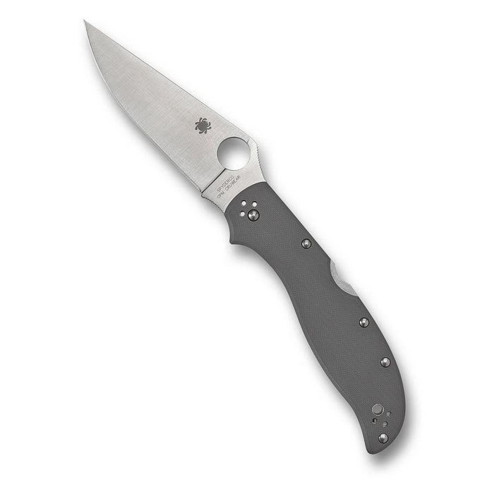 Spyderco C258GPGYCW - Stretch 2 XL Gray G-10 CPM-CruWear Plainedge