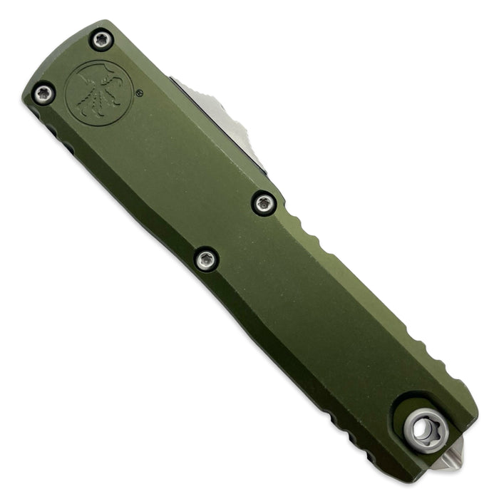 Microtech 12324-10OD - UTX-85 D/E Gen IV OD Green Stonewash Standard