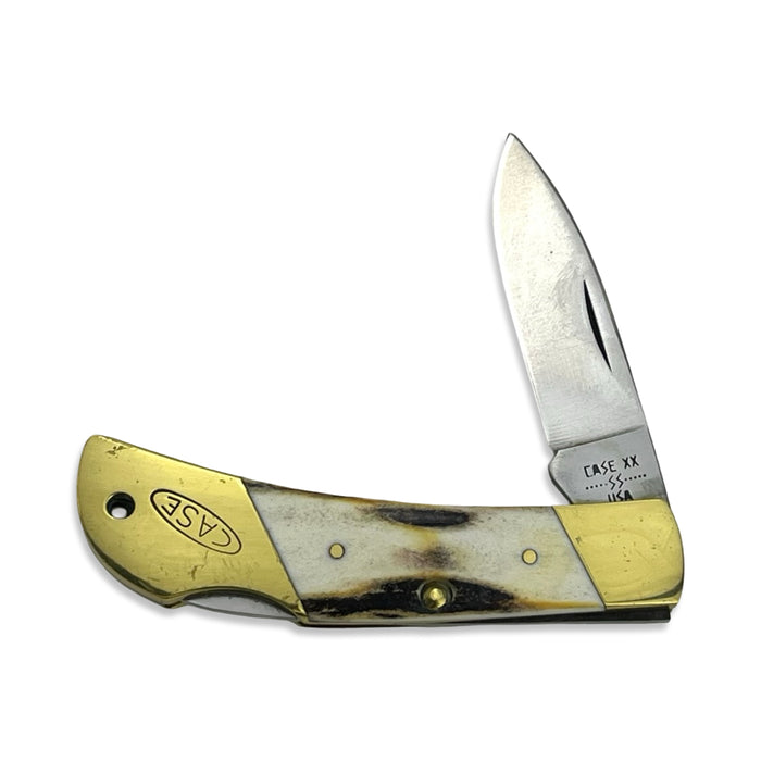 Vintage Case XX 1980 10-Dot Stag Lockback (05105L SSP)