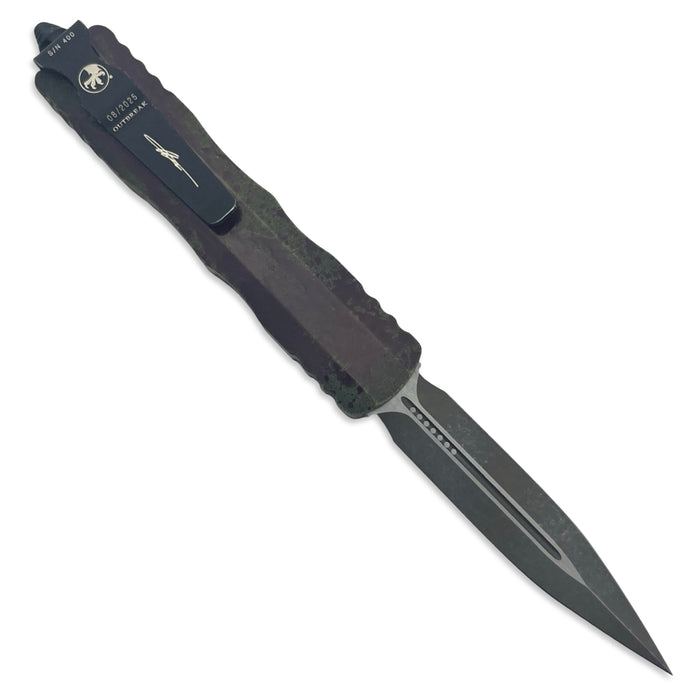 Microtech 225-1OBDS - Dirac D/E Outbreak Signature Series Deep Engraved Standard