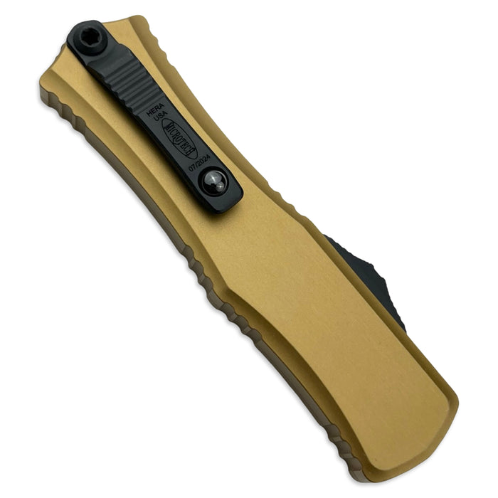 Microtech 1705M-1TA - Hera II Mini Recurve Tan Standard