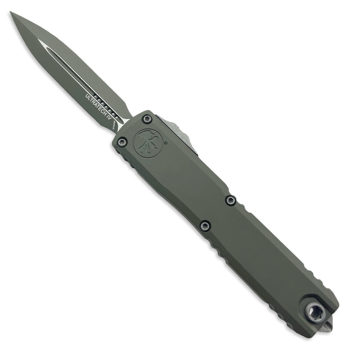 Microtech 11224-1MG-C21Z13 - Ultratech D/E Gen IV Cerakote Moss Green Standard
