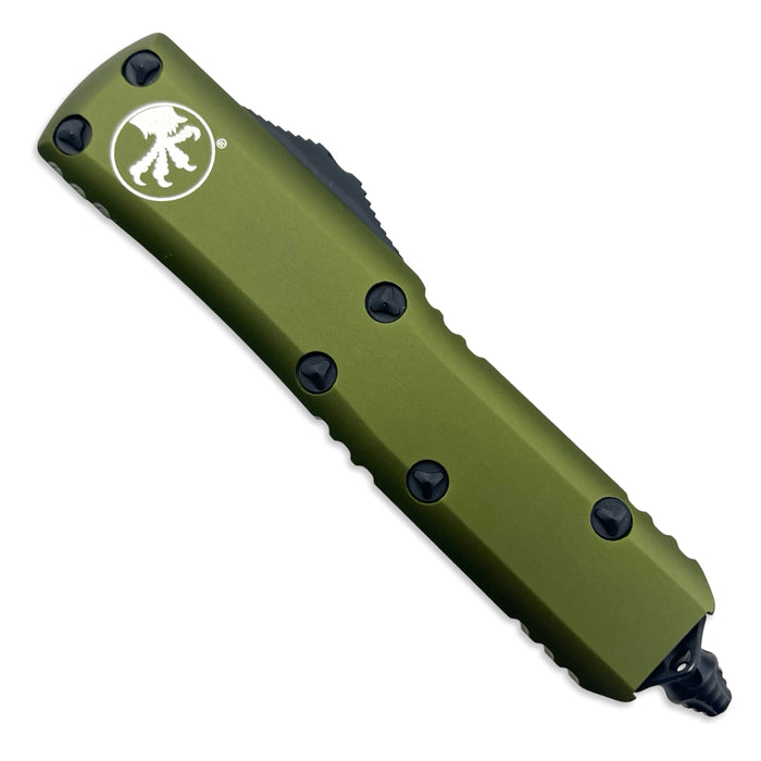 Microtech 231-2OD - UTX-85 S/E OD Green Partial Serrated *USED*