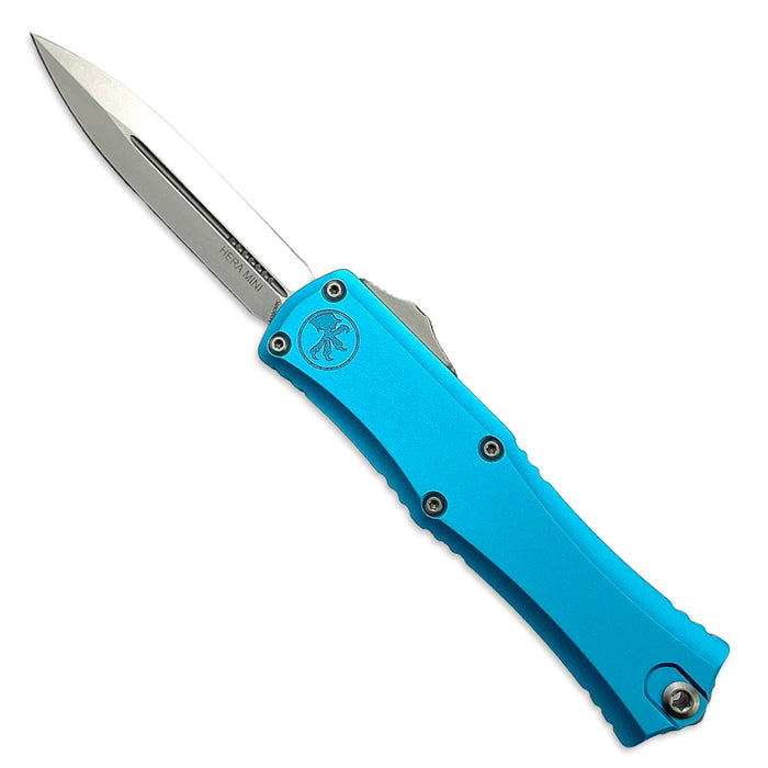 Microtech 1702M-10TQ - Hera II Mini D/E Turquoise Stonewash Standard