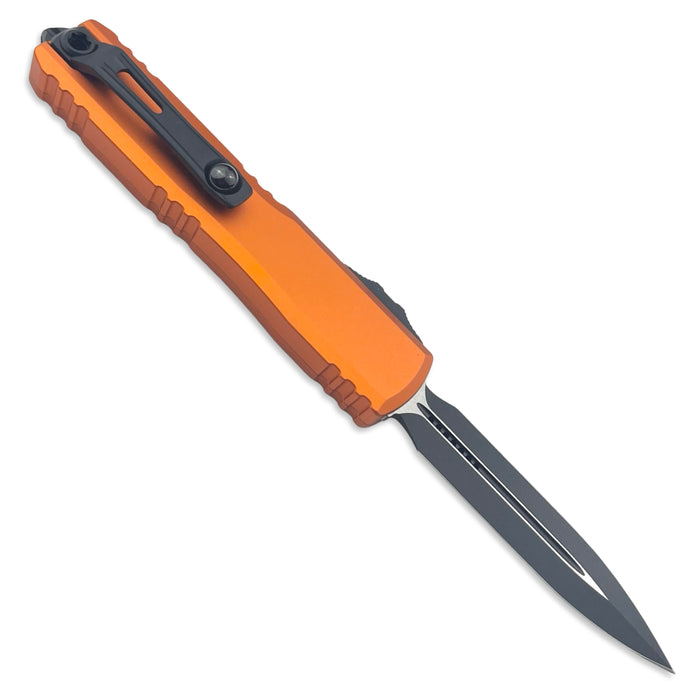 Microtech 11224-1OR - Ultratech D/E Gen IV Orange Black Standard