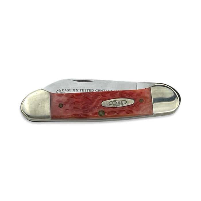 Vintage Case XX 1989 Centennial Red Bone Canoe (62131 SS)