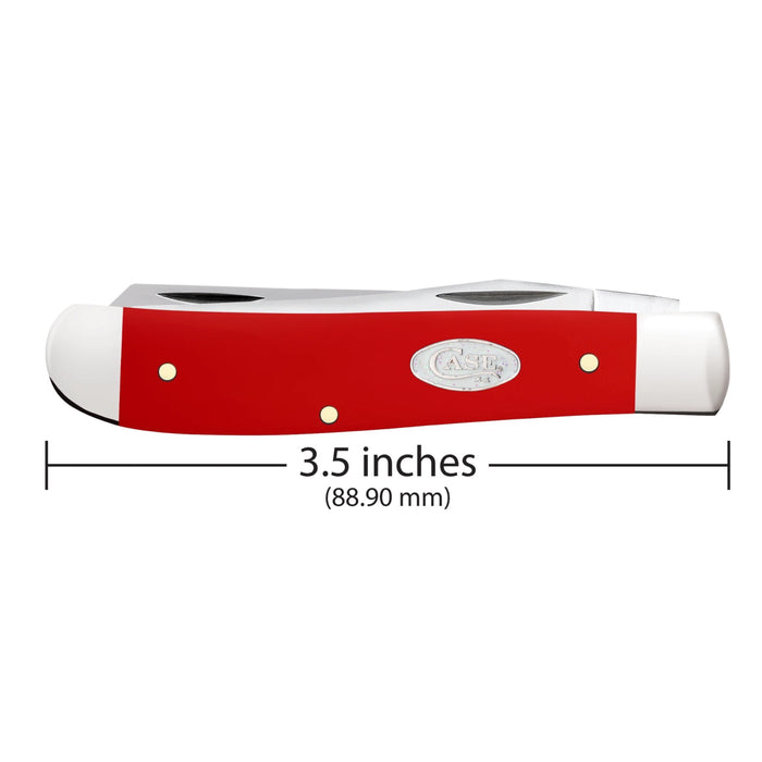 Case 56981 - SparXX Red Synthetic Smooth Mini Trapper (4207 SS)