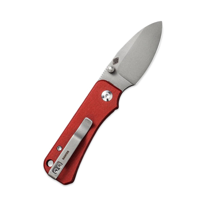 Civivi C19068S-6 - Baby Banter Burgundy Thumb Stud Knife