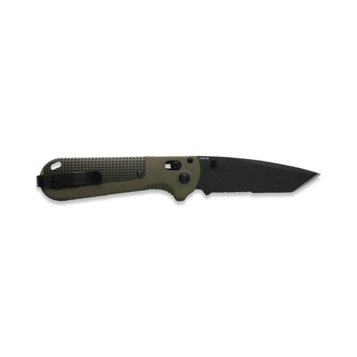 Benchmade 431SBK-1 - Redoubt Ranger Green & Forest Grivory Serrated - First Production Run