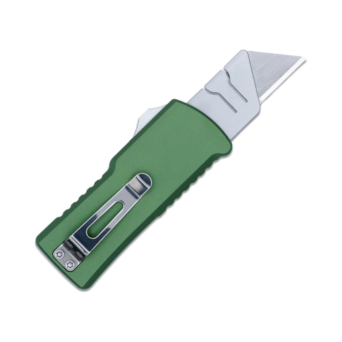 CobraTec OTF Utility Knife OD Green