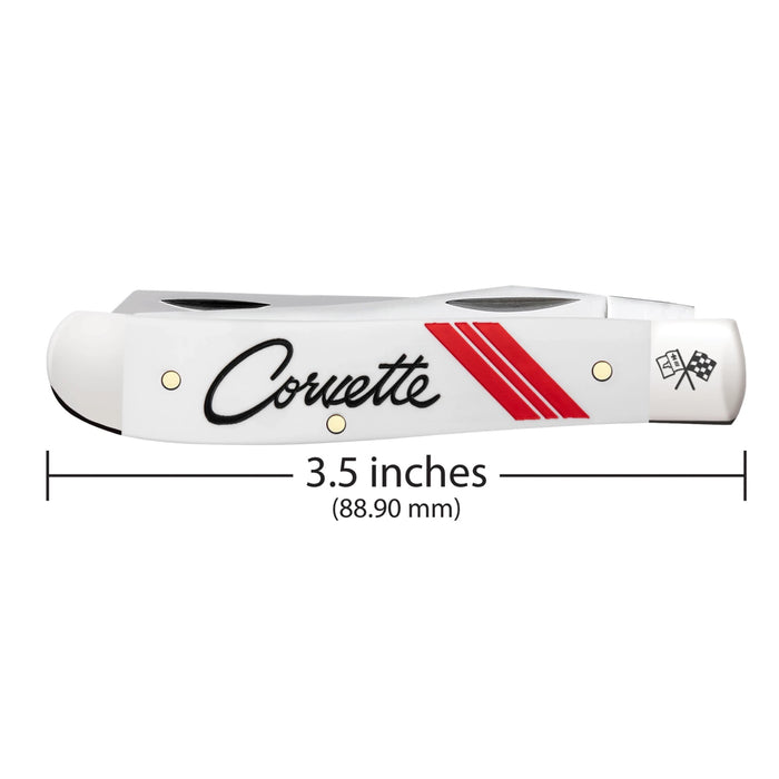 Case 33716 - Chevrolet White Synthetic Smooth Mini Trapper (4207 SS)