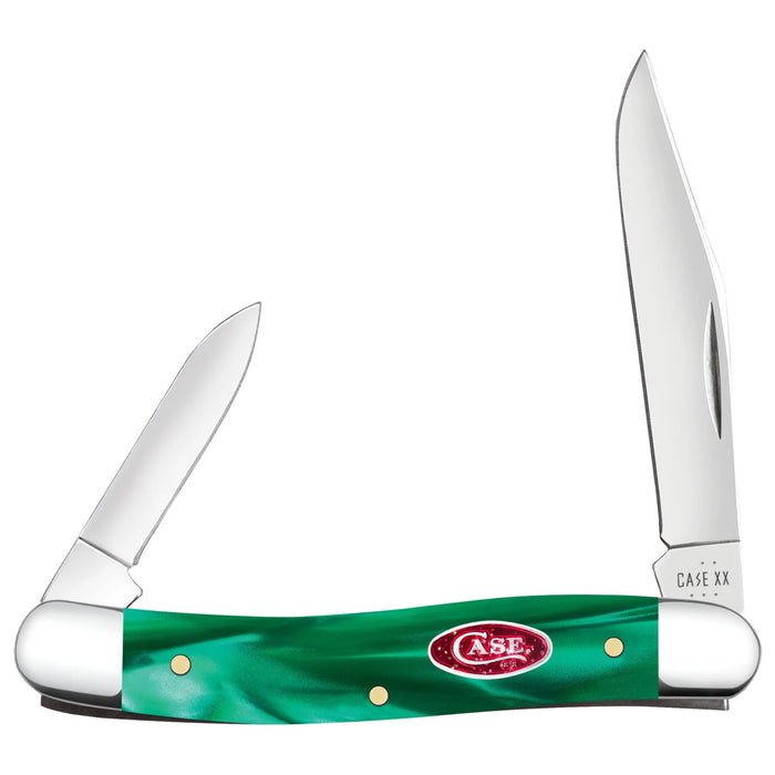 Case 24412 - Smooth Green Pearl Kirinite Medium Pen