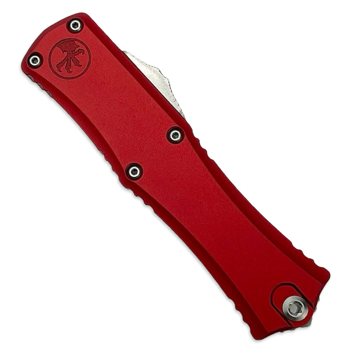 Microtech 1705M-10RD - Hera® II Mini Recurve Red Stonewash Standard