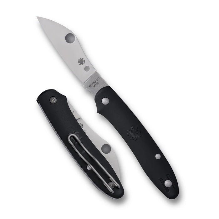 Spyderco C267BKP - Roadie XL Black FRN M398 Plainedge