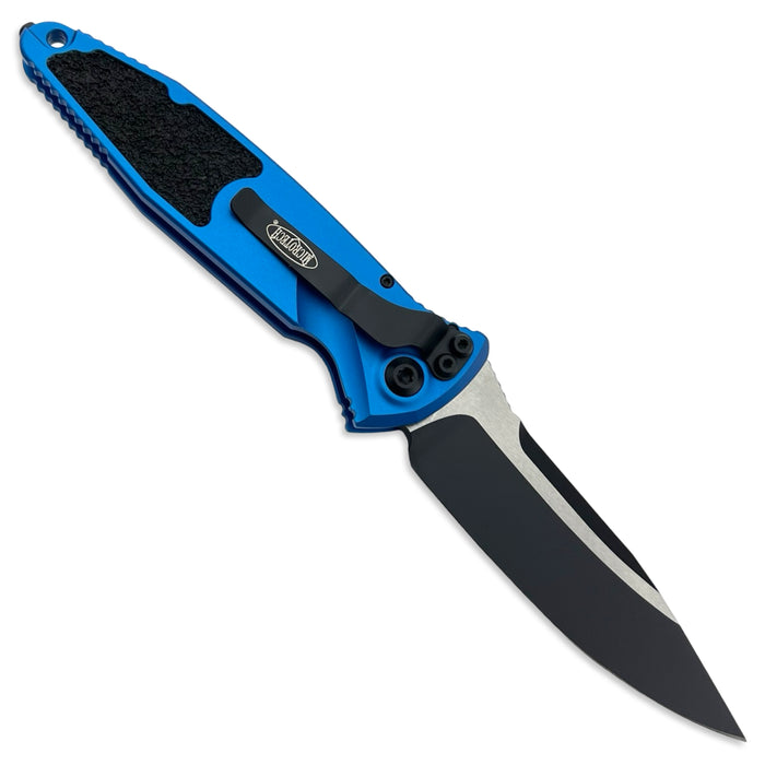 Microtech 160A-1BL - Socom Elite Auto S/E Blue Black Standard