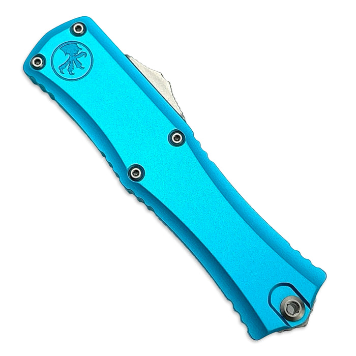 Microtech 1702M-10TQ - Hera II Mini D/E Turquoise Stonewash Standard