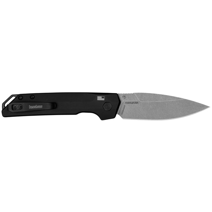 Kershaw 7038 - Launch Iridium Aluminum Black Spear Point