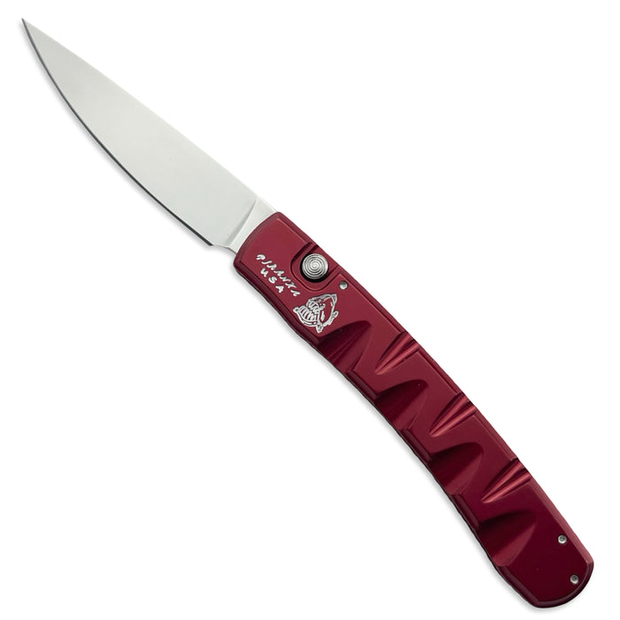 Piranha P15 Virus Red Plain Edge Mirror Finish