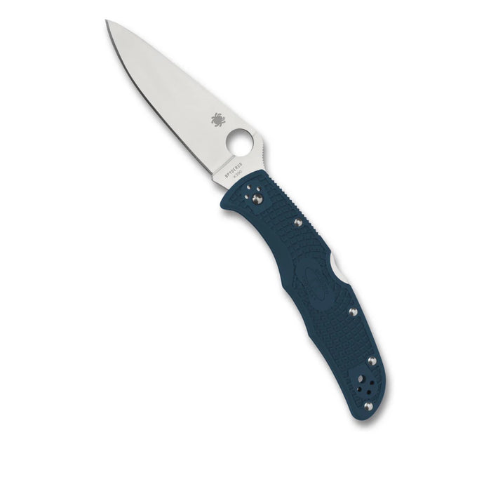 Spyderco C10FPK390 - Endura 4 Lightweight Blue K390 Plainedge