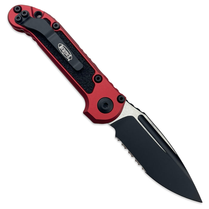 Microtech 1135-2RD - L.U.D.T. S/E Gen III Red Partial Serrated