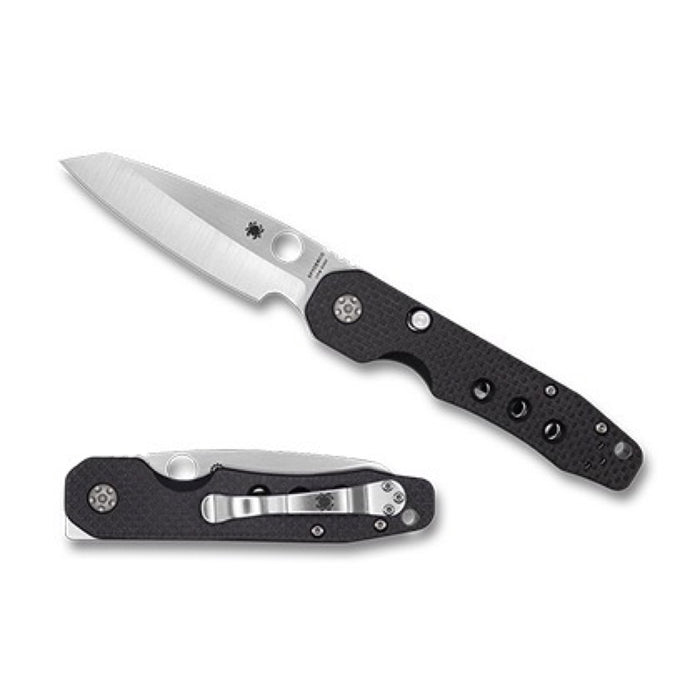 Spyderco C240CFP - Smock Carbon Fiber CPM S30V Plainedge