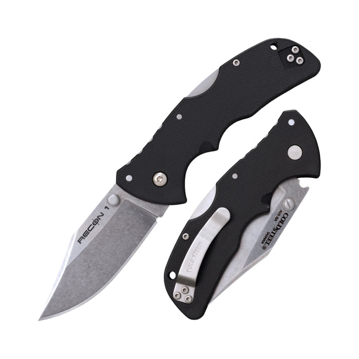 Cold Steel 27BAC - Mini Recon 1 Clip Point Stonewash