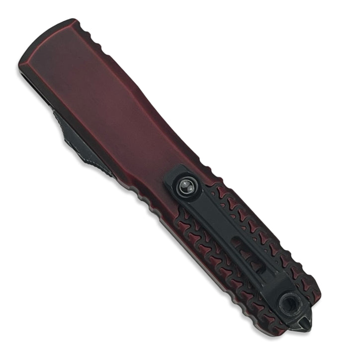 Microtech 11234HT-1RDAA - Ultratech T/E Gen IV Half Tri-Grip Red Abrasion Standard
