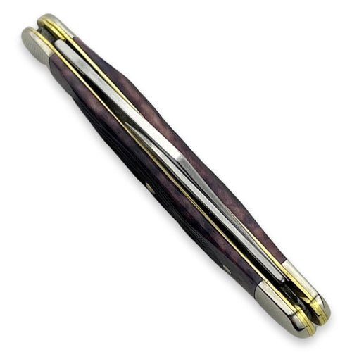 Case 9714 - Purple Bone Barnboard Jig Medium Pen (62087 SS)