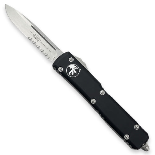 Microtech 121-11 - Ultratech S/E Stonewash Partially Serrated