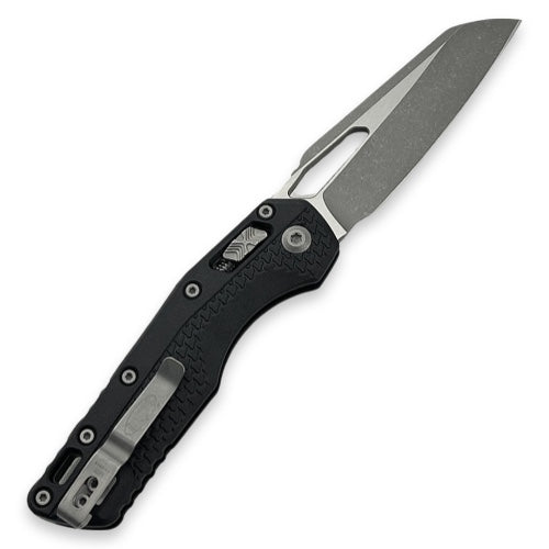 Microtech 210T-10APPMBK - MSI S/E Tri-Grip Injection Molded Black Apocalyptic Standard