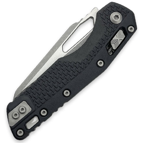 Microtech Tri Pin Microtech 210T-10APPMBK - MSI S/E Tri-Grip Injection Molded Black Apoc ...