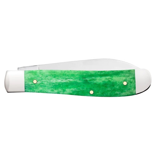 Case 19944 - Emerald Green Bone Smooth Mini Trapper