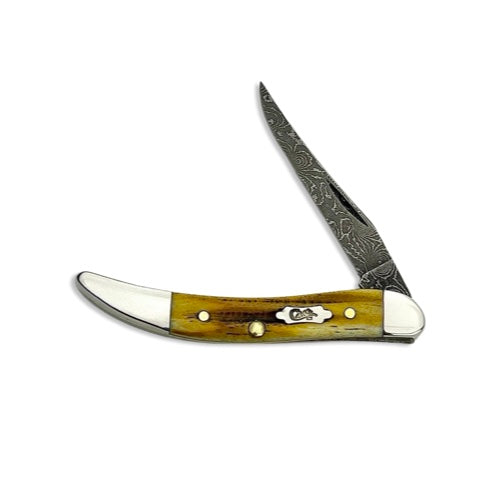 Case 52424 - Burnt Goldenrod Second Cut Jig Small Texas Toothpick (610096 DAM)