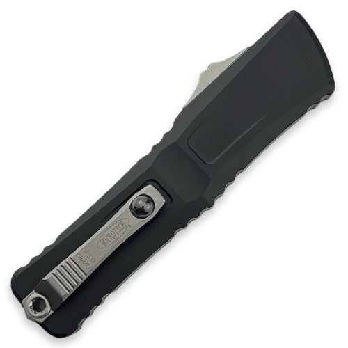 Microtech 1142-11 - Combat Troodon LT D/E Stonewash Partially Serrated