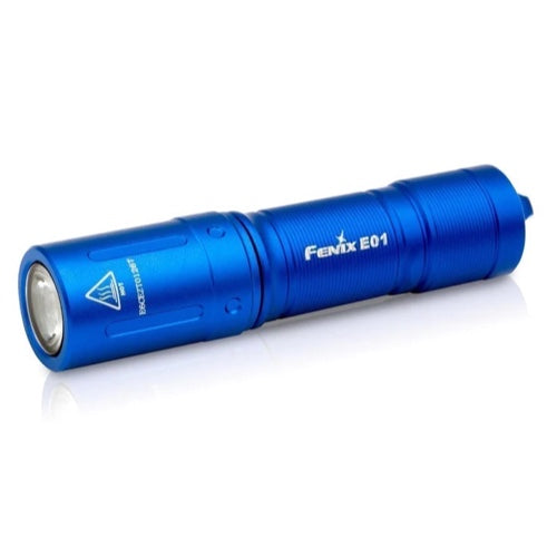 Fenix E01V2BL - Mini EDC Flashlight Blue