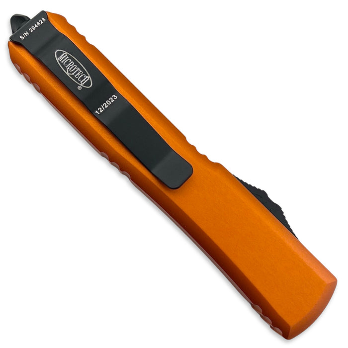 Microtech 121-1OR - Ultratech S/E Black Standard Orange